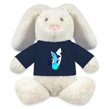 Surfboard - MiniFeet® RecycelHase® Bunny Cream - sun yellow - Front