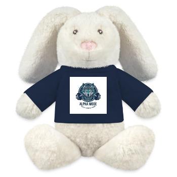 ALPHA_MODE_WOLF - MiniFeet® RecycelHase® Creme - French Navy - Vorne