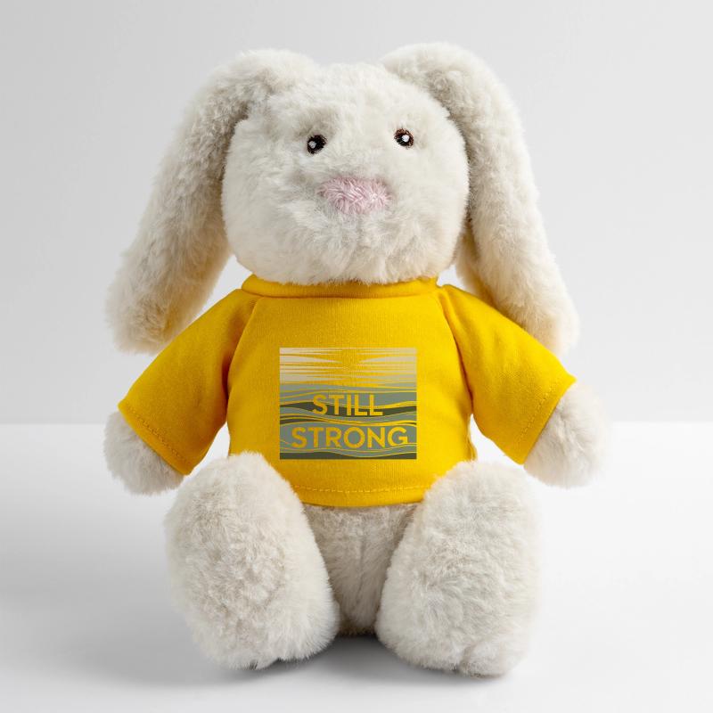 Still Strong Wave Pattern MiniFeet® RecycelHase® Bunny Cream