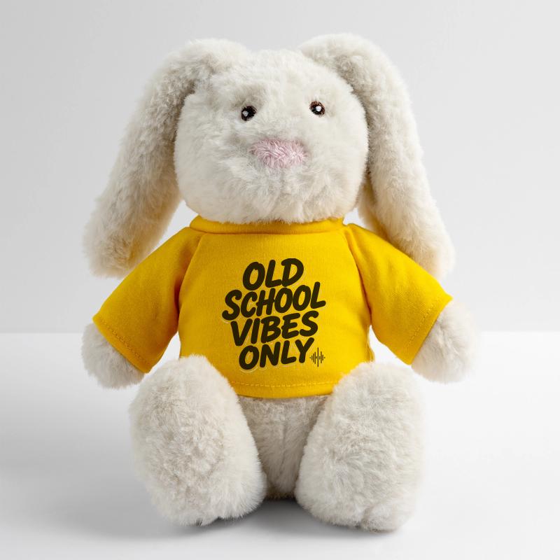 OLD SCHOOL VIBES only MiniFeet® RecycelHase® Creme