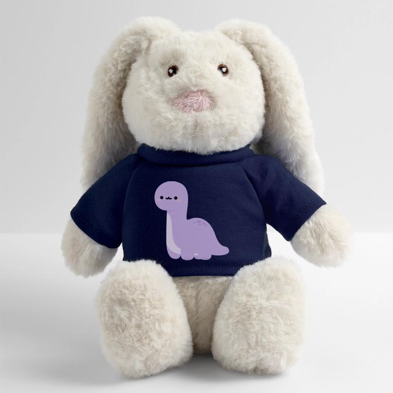 Brachiosaurus Lulu MiniFeet® RecycelHase® Creme