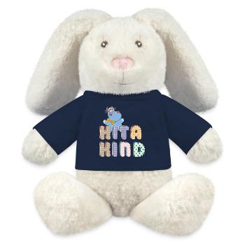 Kita Kind - MiniFeet® RecycelHase® Bunny Cream - french navy - Front