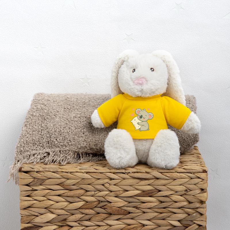 Cuddly Koala and Starry Pillow MiniFeet® RecycelHase® Bunny Cream