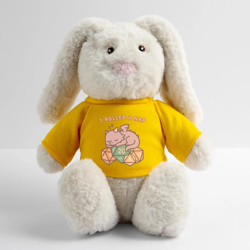 Nickerchen Rollender Drache MiniFeet® RecycelHase® Creme