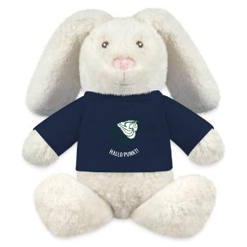 Wir begrüßen unseren ersten Punkt: - MiniFeet® RecycelHase® Creme - Sonnengelb - Vorne
