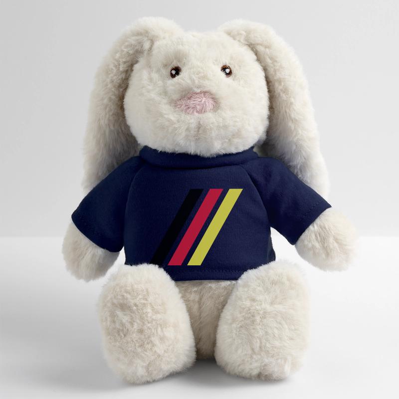 german stripe flag MiniFeet® RecycelHase® Creme