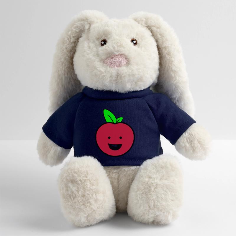 Apple smile MiniFeet® RecycelHase® Bunny Cream
