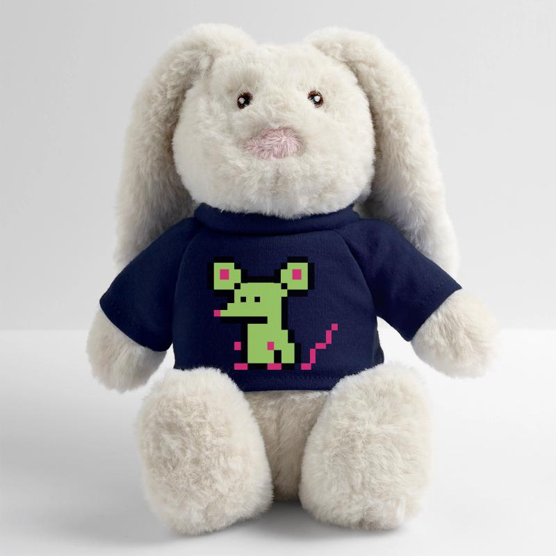 Pixel Mouse MiniFeet® RecycelHase® Bunny Cream