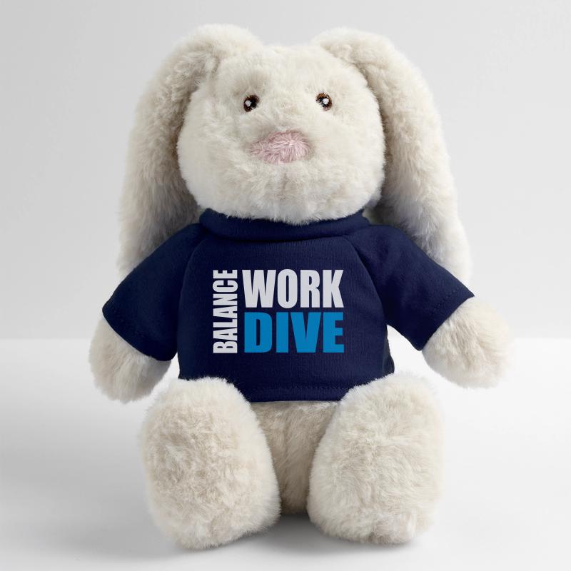 WORKDIVEBALANCE MiniFeet® RecycelHase® Bunny Cream