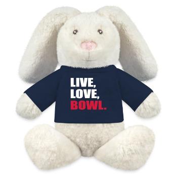 Bowling - MiniFeet® RecycelHase® Creme - French Navy - Vorne