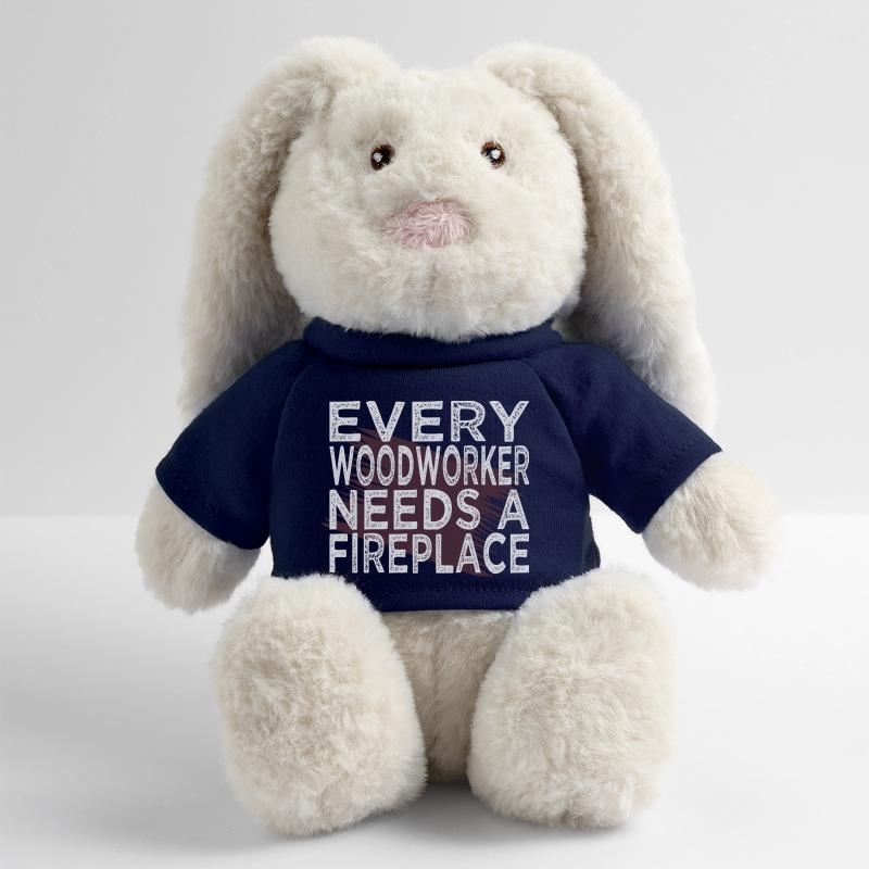 present idea forest work statement carpenter saw MiniFeet® RecycelHase® Bunny Cream