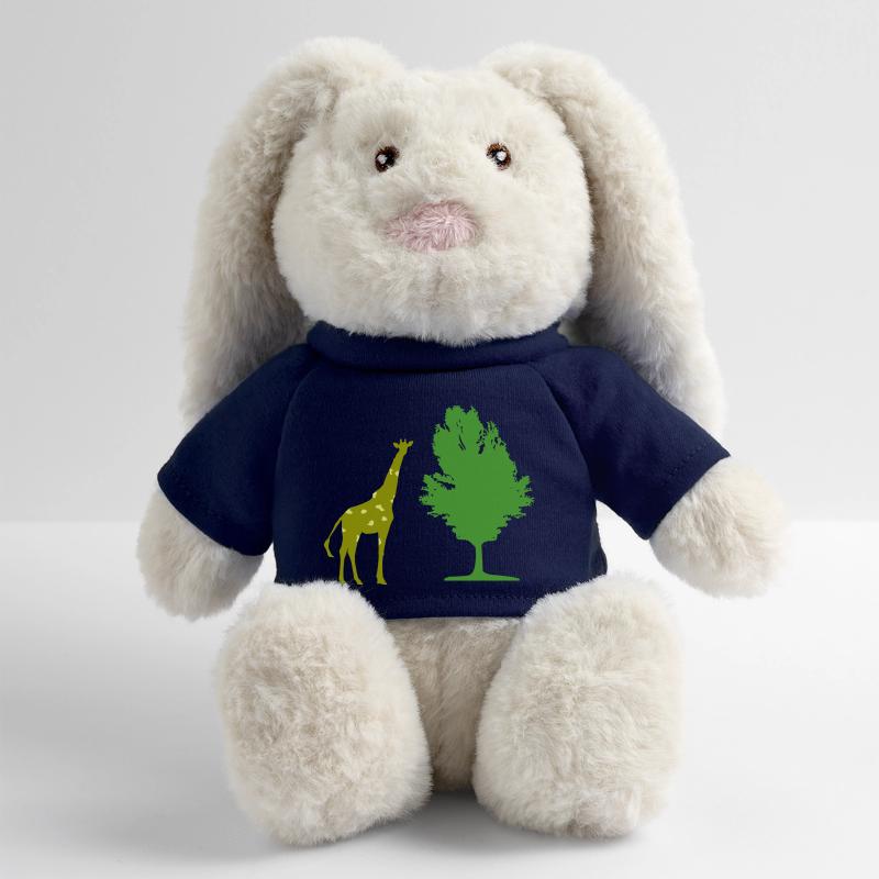 Giraffe tree MiniFeet® RecycelHase® Bunny Cream