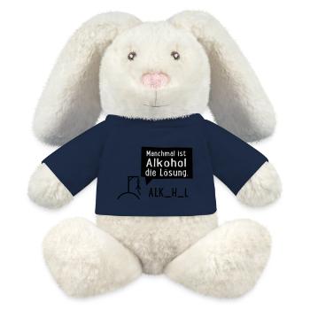 Alkohol - MiniFeet® RecycelHase® Creme - French Navy - Vorne