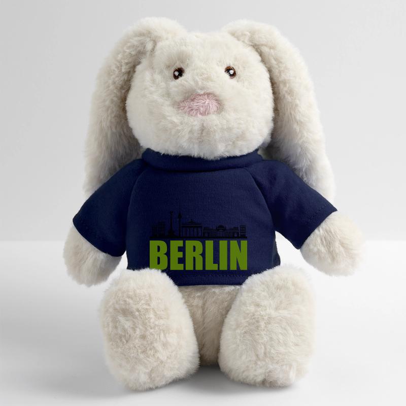 berlin skyline MiniFeet® RecycelHase® Creme