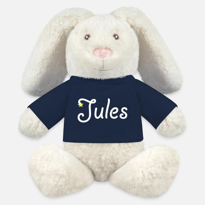 Jules - MiniFeet® RecycelHase® Creme - French Navy