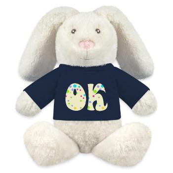 OK - MiniFeet® RecycelHase® Bunny Cream - french navy - Front