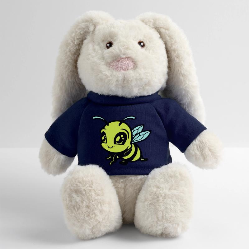 Bee Bumblebee Comic MiniFeet® RecycelHase® Bunny Cream