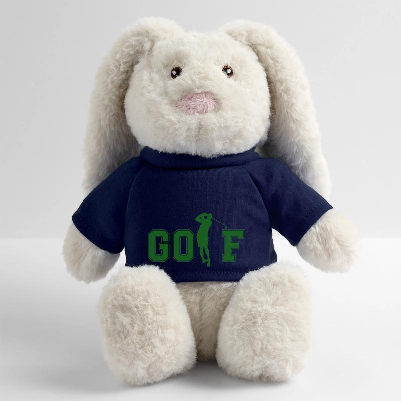 golfe Lapin en peluche recyclé MiniFeet® Crème