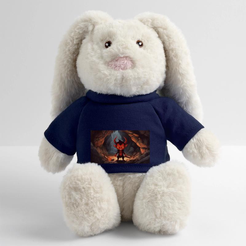 evil devil - young cute little monsters MiniFeet® RecycelHase® Bunny Cream
