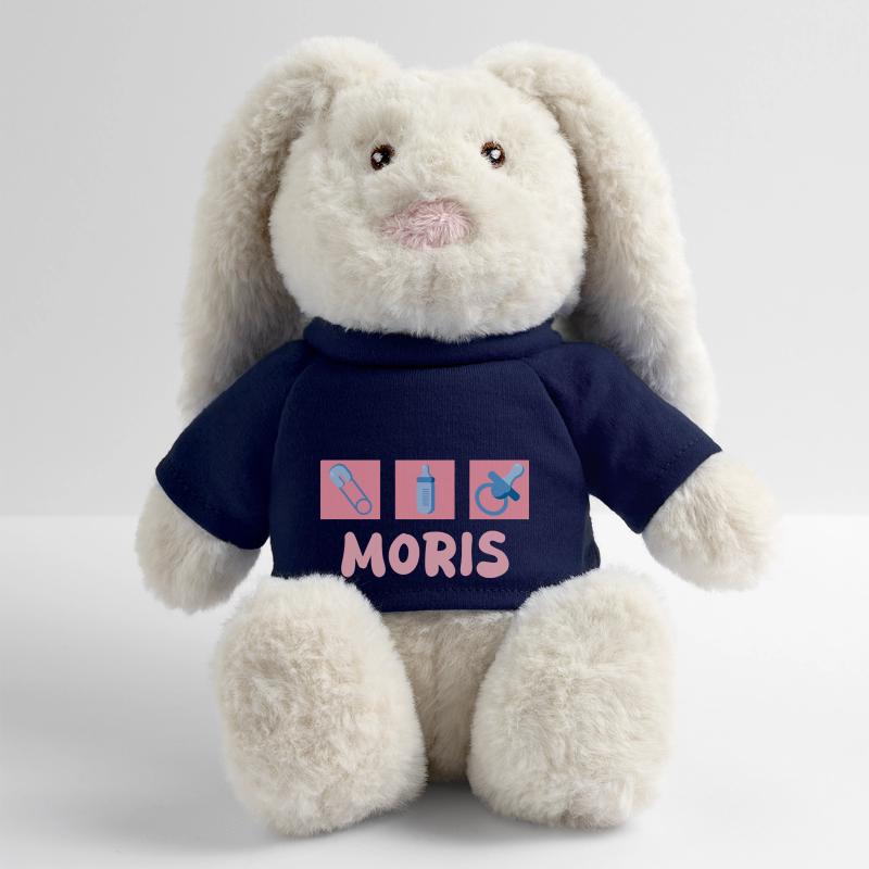 Pacifier Moris MiniFeet® RecycelHase® Bunny Cream