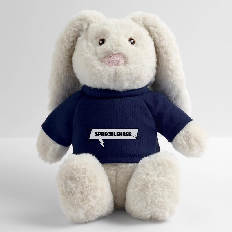 Speech teacher MiniFeet® RecycelHase® Bunny Cream