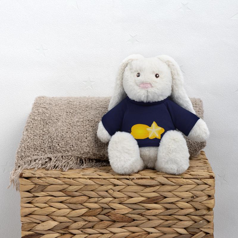 Sternfrucht MiniFeet® RecycelHase® Creme