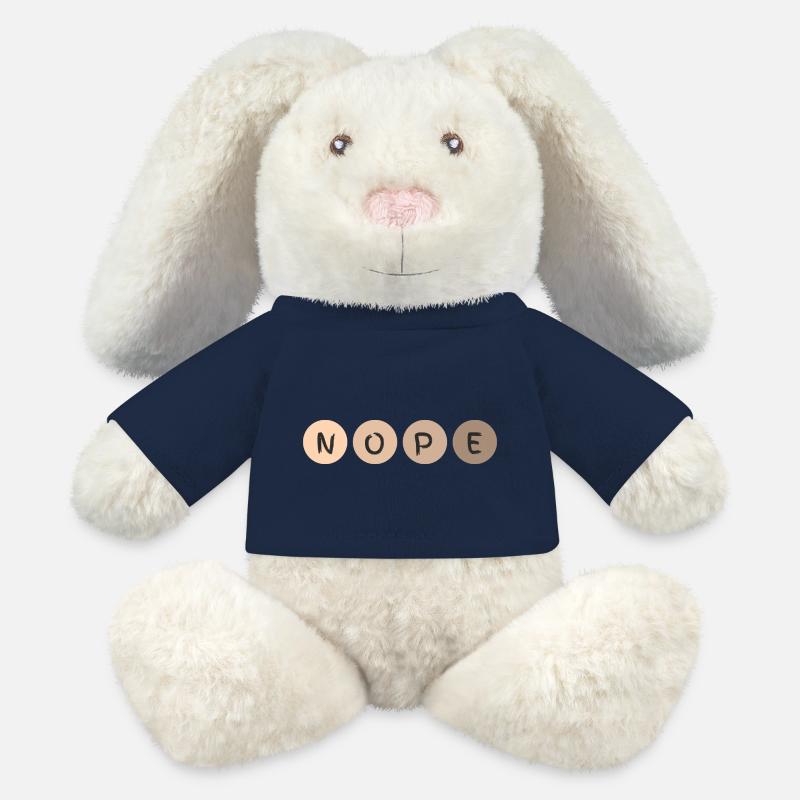 NOPE - MiniFeet® RecycelHase® Bunny Cream - french navy