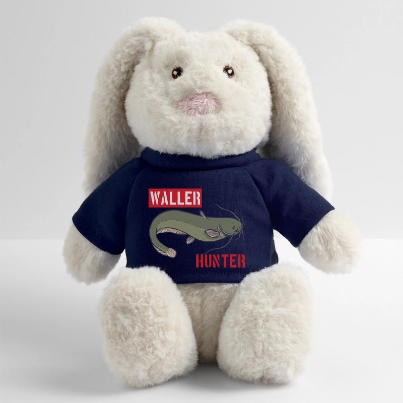 Wallerhunter Waller Hunter Wels Jäger Catfish MiniFeet® RecycelHase® Creme