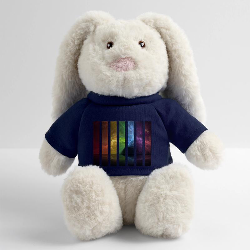 Sprite Lapin en peluche recyclé MiniFeet® Crème