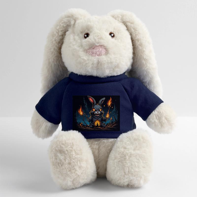 Wütendes Kaninchen MiniFeet® RecycelHase® Creme