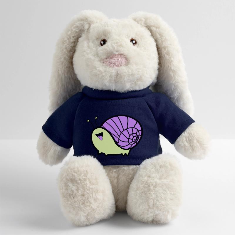 schnecke comic MiniFeet® RecycelHase® Creme