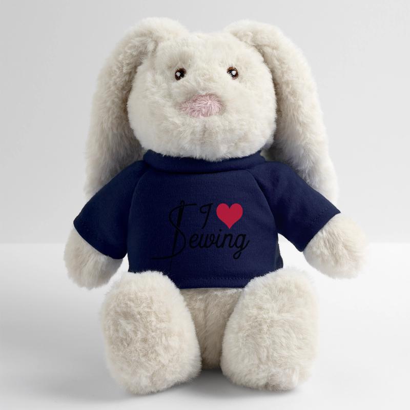 Coudre Lapin en peluche recyclé MiniFeet® Crème