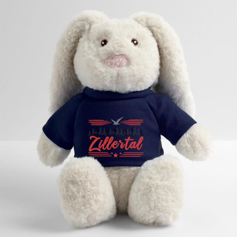 Vallée de Zillertal Lapin en peluche recyclé MiniFeet® Crème