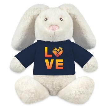 Croquet Love - MiniFeet® RecycelHase® Creme - French Navy - Vorne