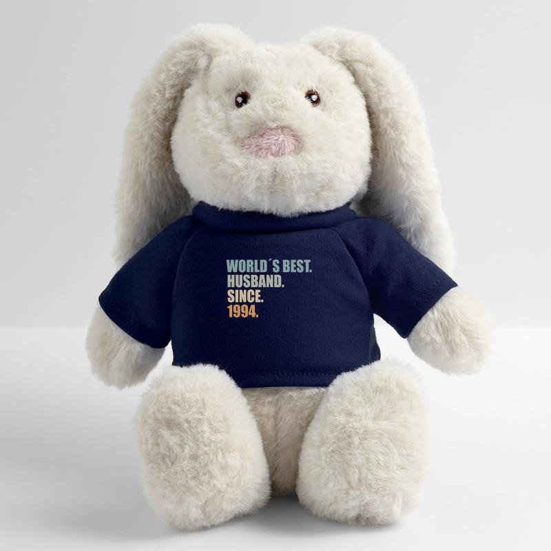 Bester Ehemann seit 1994 30.Hochzeitstag MiniFeet® RecycelHase® Creme
