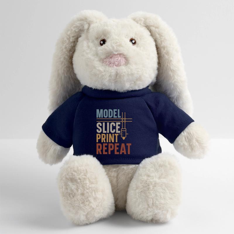 3D Printer 3D Printing MiniFeet® RecycelHase® Bunny Cream