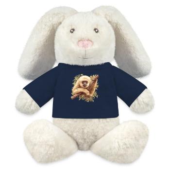 Gibbons Gibbon - MiniFeet® RecycelHase® Creme - French Navy - Vorne