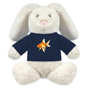 Goldfische Goldfisch - MiniFeet® RecycelHase® Creme - French Navy - Vorne