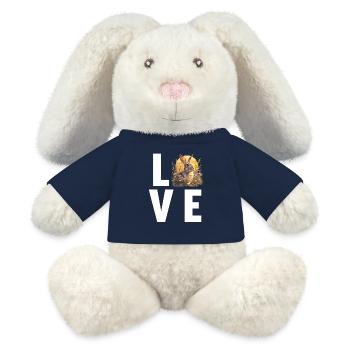 Hasen Hase - MiniFeet® RecycelHase® Creme - French Navy - Vorne