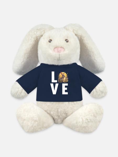 Hasen Hase - MiniFeet® RecycelHase® Creme - French Navy