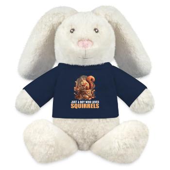 Eichhörnchen - MiniFeet® RecycelHase® Creme - French Navy - Vorne