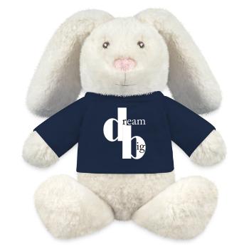 dream big - MiniFeet® RecycelHase® Creme - French Navy - Vorne