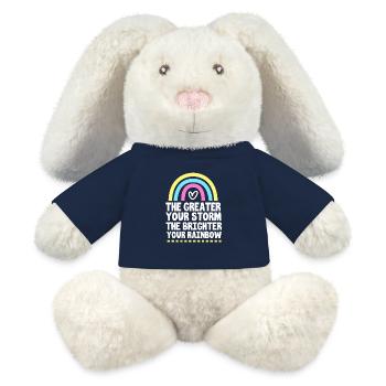 Embryo Transfer Day Fetus - MiniFeet® RecycelHase® Bunny Cream - french navy - Front
