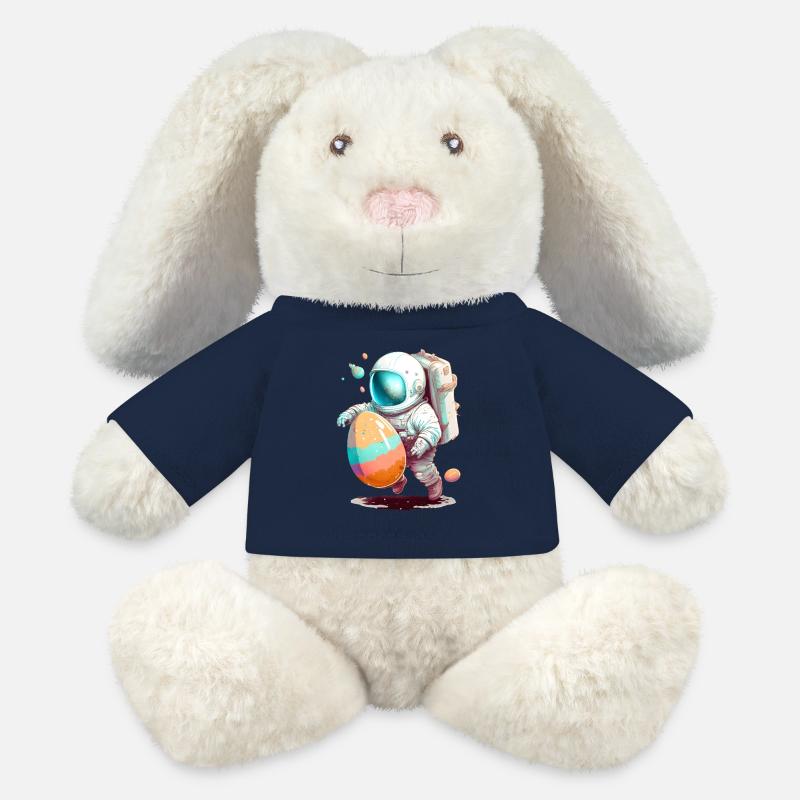 Easter Easter Bunny Easter Eve Easter Sunday Easter Egg Spring - MiniFeet® RecycelHase® Bunny Cream - french navy