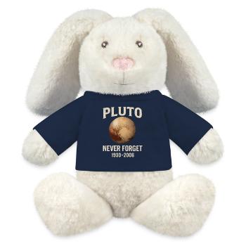 Pluto - Never Forget - MiniFeet® RecycelHase® Creme - French Navy - Vorne