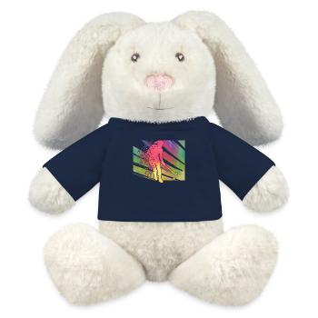 Field Hockey - MiniFeet® RecycelHase® Bunny Cream - french navy - Front