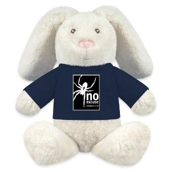 no excuse Kreuzspinne weiß - MiniFeet® RecycelHase® Creme - French Navy - Vorne