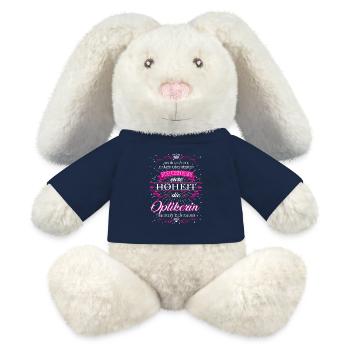 Eure Hoheit die Optikerin betritt den Raum - MiniFeet® RecycelHase® Creme - French Navy - Vorne