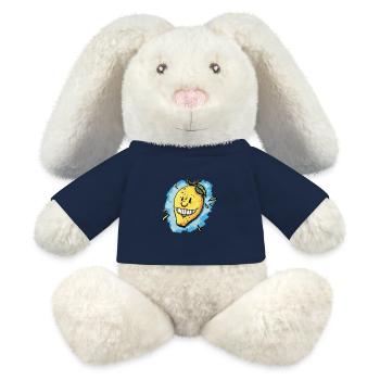 Tangy / Sour / Lemon / Lemonade / Summer - MiniFeet® RecycelHase® Bunny Cream - french navy - Front