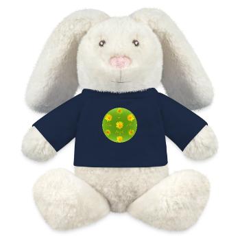 Garten Löwenzahn - MiniFeet® RecycelHase® Creme - French Navy - Vorne